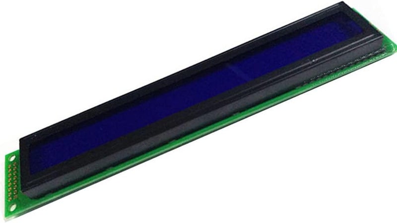 SaiDian وحدة عرض LCD شخصية 1 قطعة HD44780 40x2 4002 5V أبيض على خلفية زرقاء - Image 3